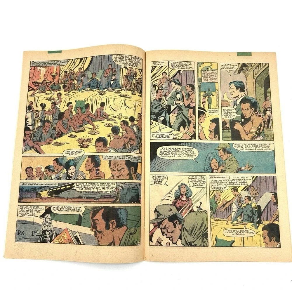 Iron Man Annual #5 Marvel 1982 Black Panther Killmonger Wakanda Appearance